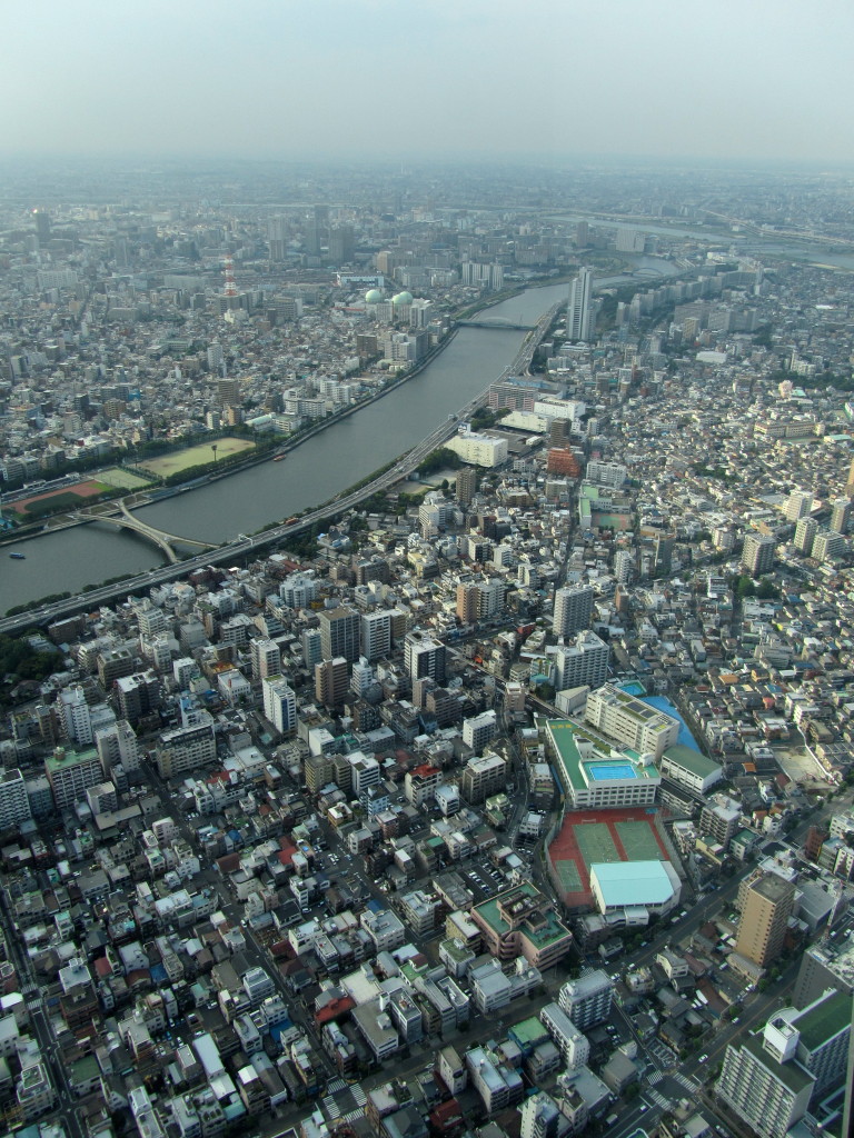 View from the Tokyo Skytree